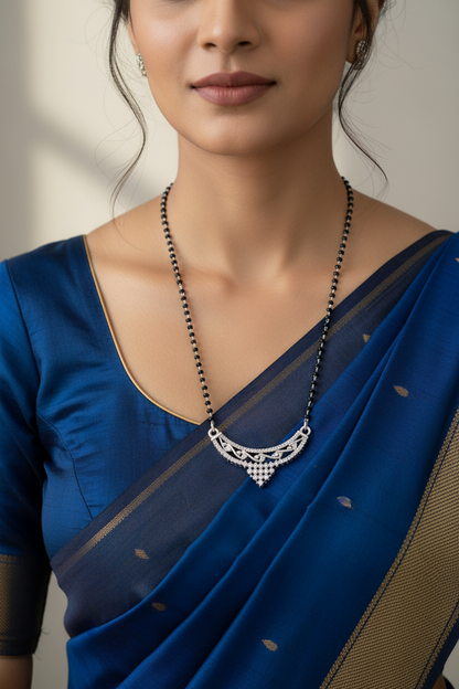 925 Silver Necklace Mangalsutra