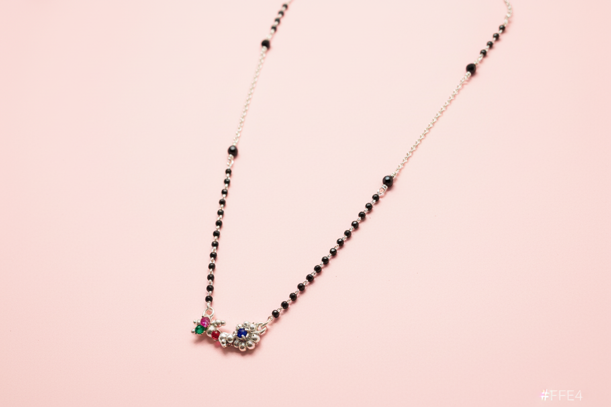 925 Silver Necklace Mangalsutra