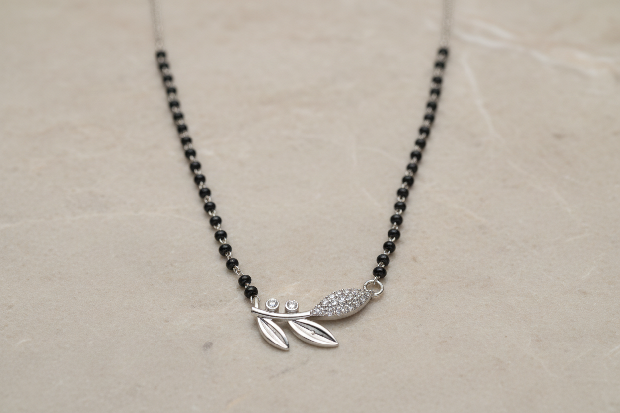 925 Silver Necklace Mangalsutra