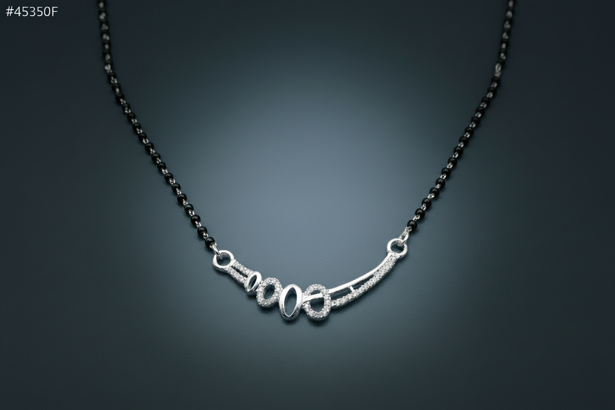 925 Silver Necklace Mangalsutra
