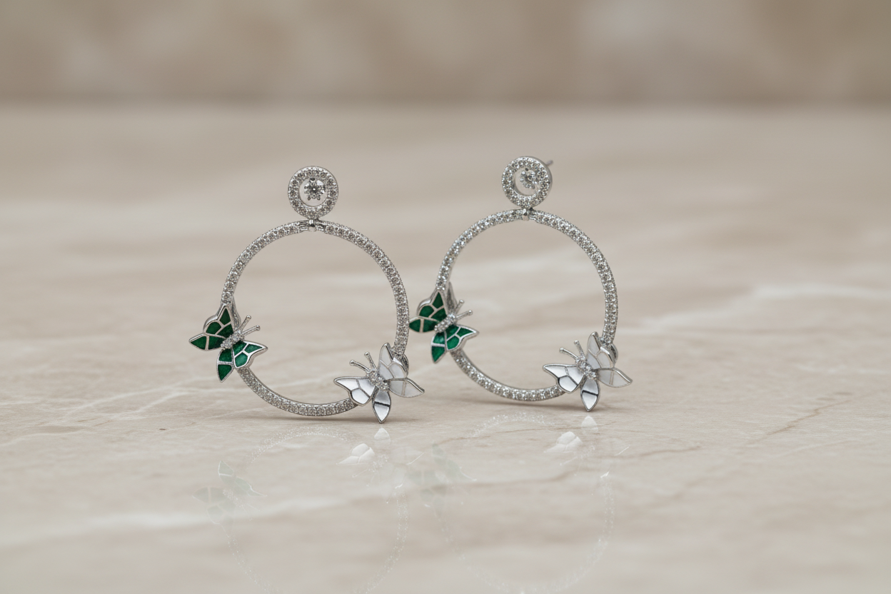 925 Silver Earrings