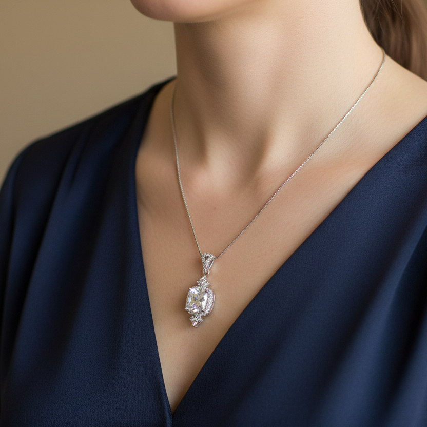 925 Italian silver pendant chain