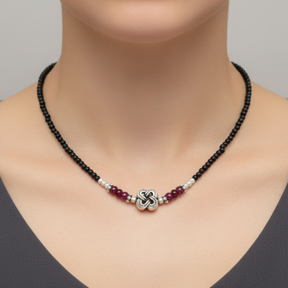 925 Silver Necklace Mangalsutra