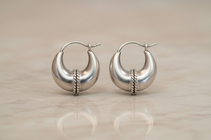 925 Silver Oxidise Bali Type 1