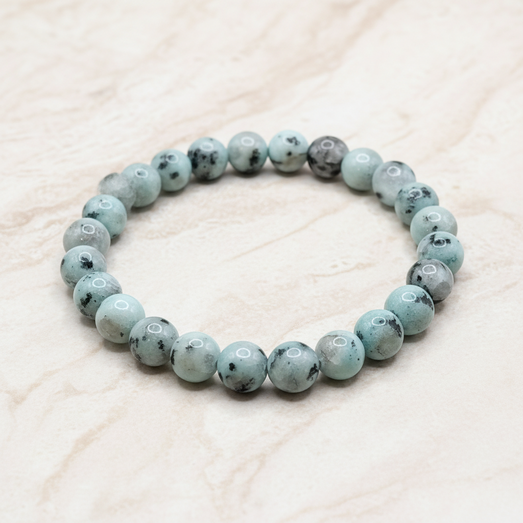 Kiwi Moonstone bracelet