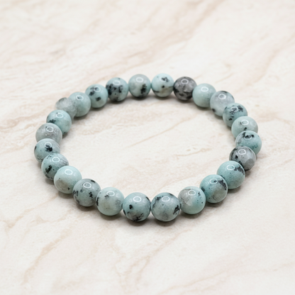 Kiwi Moonstone bracelet