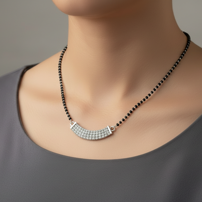 925 Silver Necklace Mangalsutra