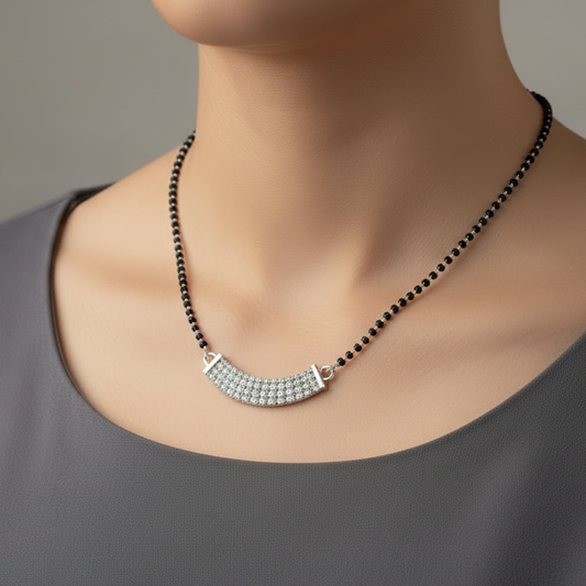 925 Silver Necklace Mangalsutra