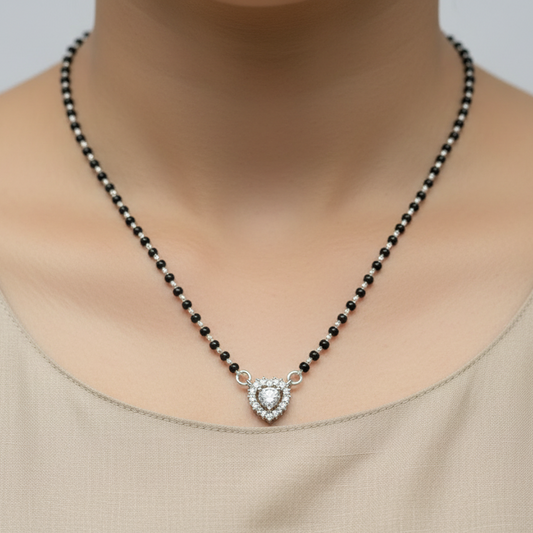 925 Silver Necklace Mangalsutra