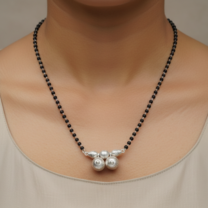 925 Silver Necklace Mangalsutra