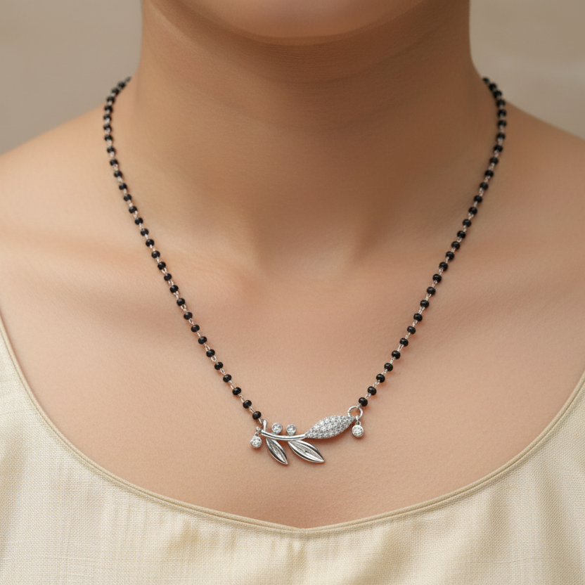 925 Silver Necklace Mangalsutra