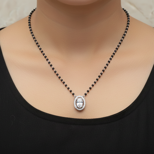 925 Silver Necklace Mangalsutra