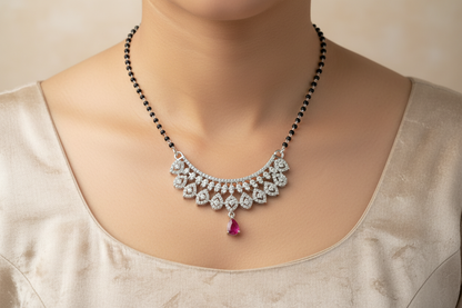 925 Silver Necklace Mangalsutra