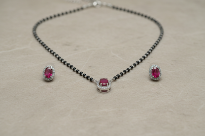 925 Silver Necklace Mangalsutra