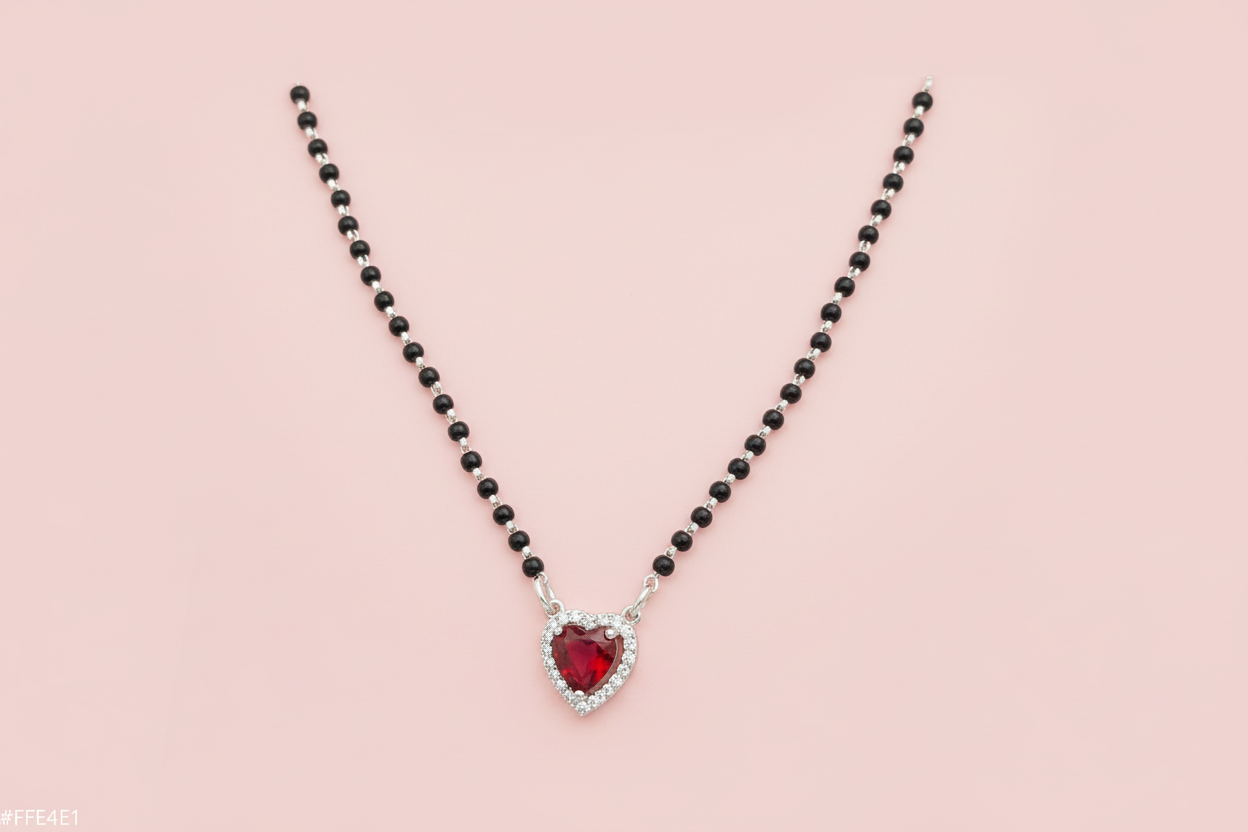 925 Silver Necklace Mangalsutra