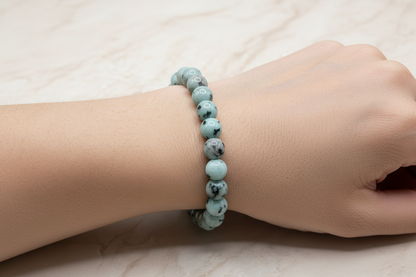 Kiwi Moonstone bracelet