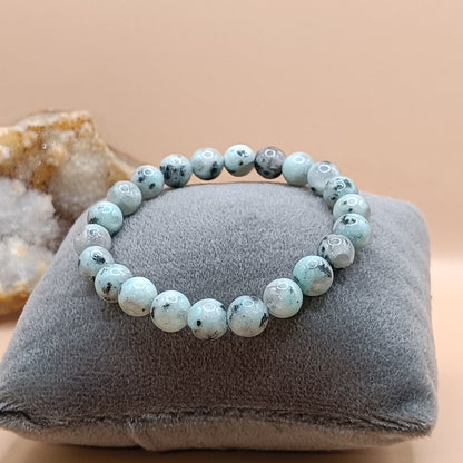 Kiwi Moonstone bracelet