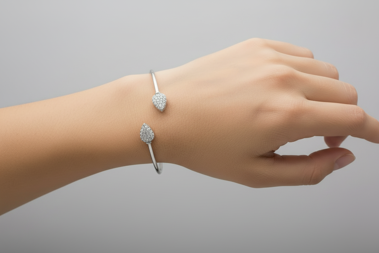 925 Silver Kada SKD215